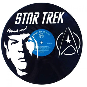 Vinyl Record Art - Star Trek