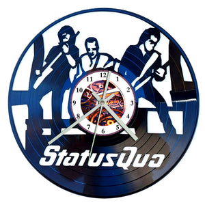 Vinyl Record Clock - Status Quo