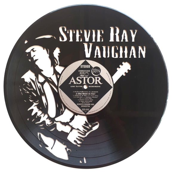 Vinyl Record Art - Stevie Ray Vaughan