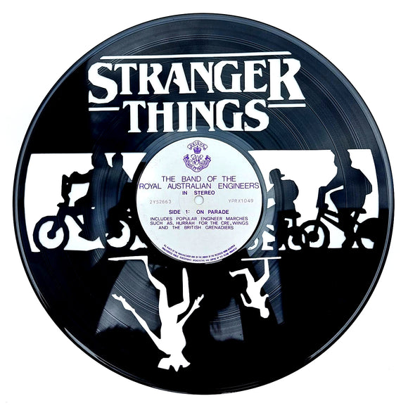Vinyl Record Art - Stranger Things