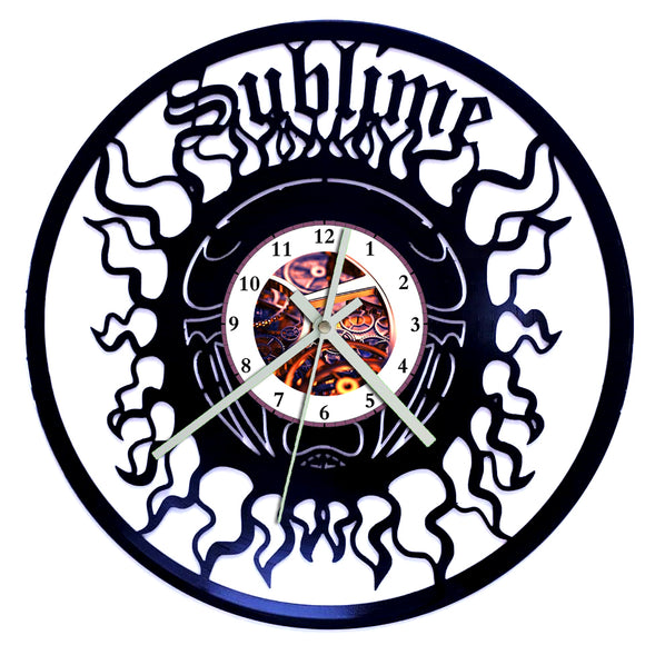 Vinyl Record Clock - Sublime