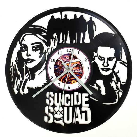 Vinyl Record Clock - Suicide Squad