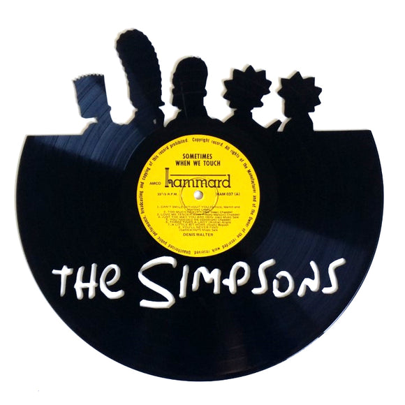 Vinyl Record Art - The Simpsons