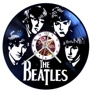 Vinyl Record Clock - The Beatles