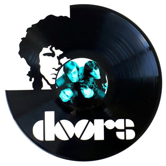 Vinyl Record Art with sticker - The Doors