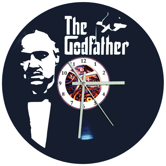 Vinyl Record Clock - The Godfather