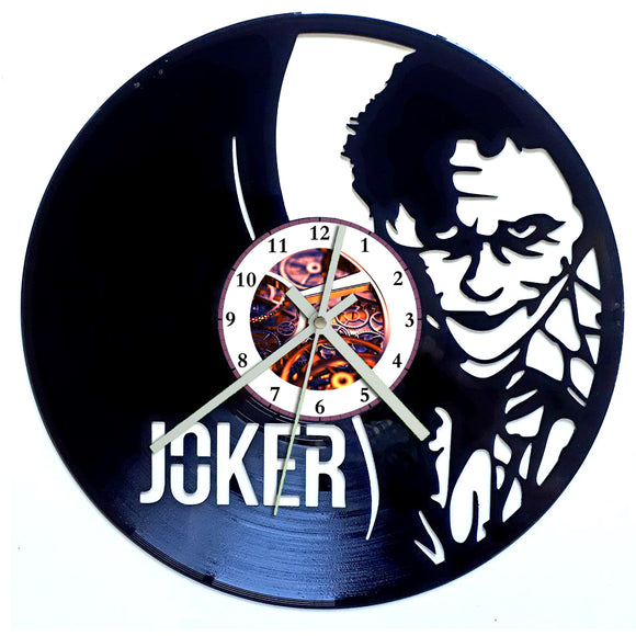 Vinyl Record Clock - The Joker