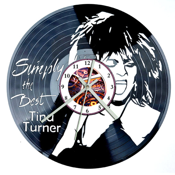 Vinyl Record Clock - Tina Turner