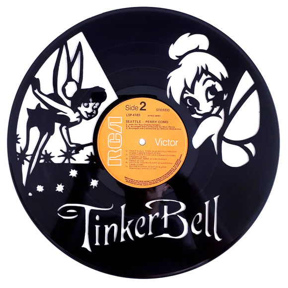 Vinyl Record Art - Tinkerbell
