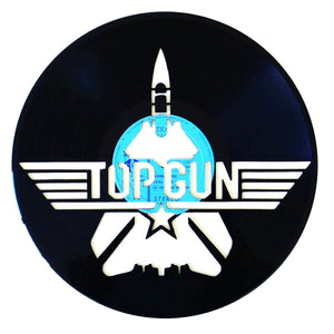 Vinyl Record Art - Top Gun