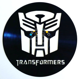 Vinyl Record Art - Transformers