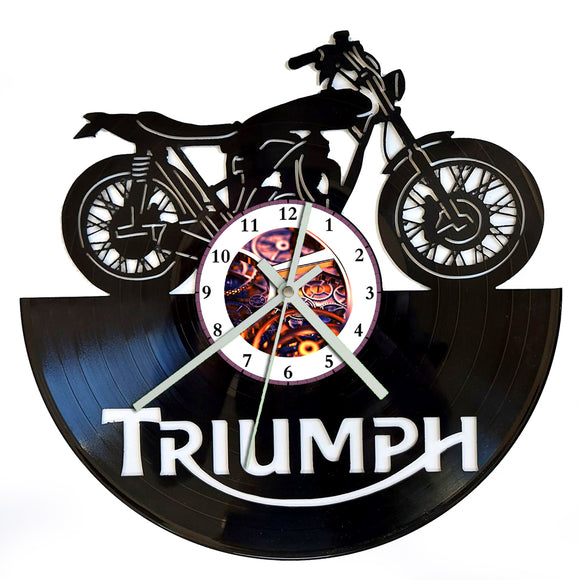 Vinyl Record Clock - Triumph