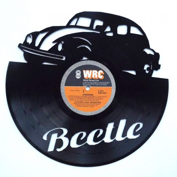 Vinyl Record Art - V Dub Beetle
