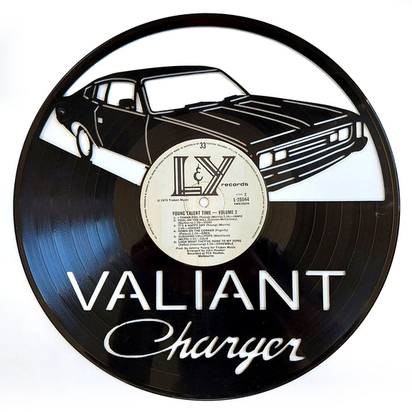 Vinyl Record Art - Valiant Charger