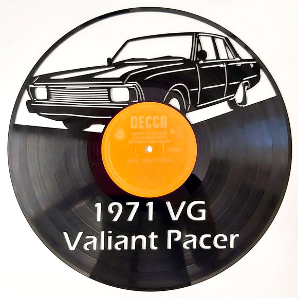 Vinyl Record Art - Valiant Pacer