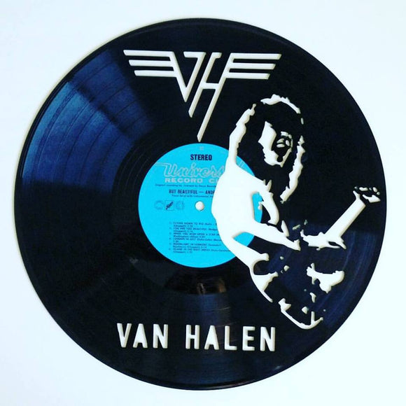 Vinyl Record Art - Van Halen