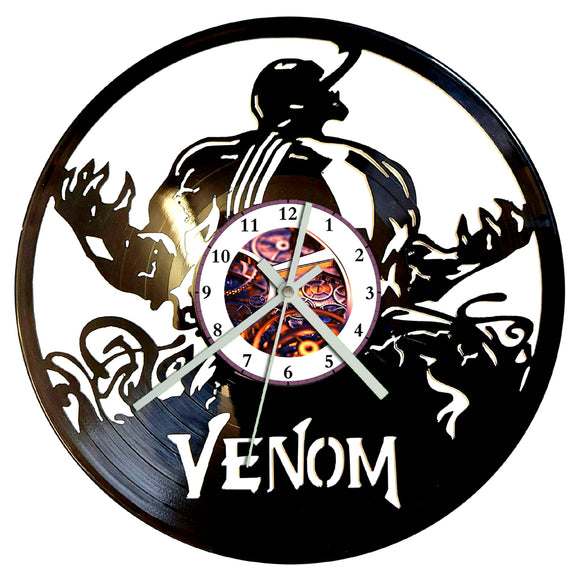 Vinyl Record Clock - Venom