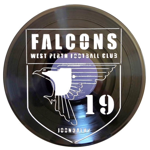Vinyl Record Art - West Perth Falcons