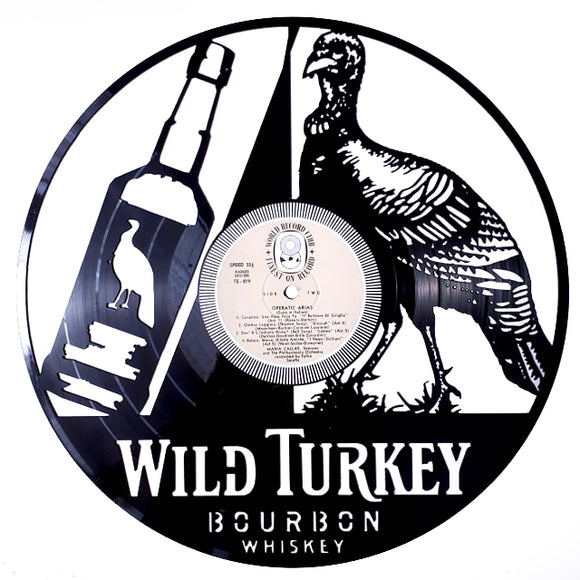 Vinyl Record Art - Wild Turkey
