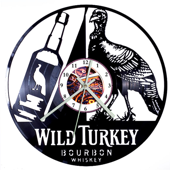 Vinyl Record Clock - Wild Turkey