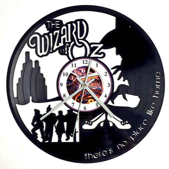 Vinyl Record Clock - Wizard of Oz