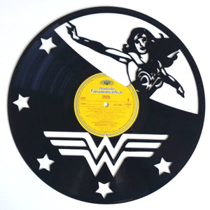 Vinyl Record Art - Wonder Woman