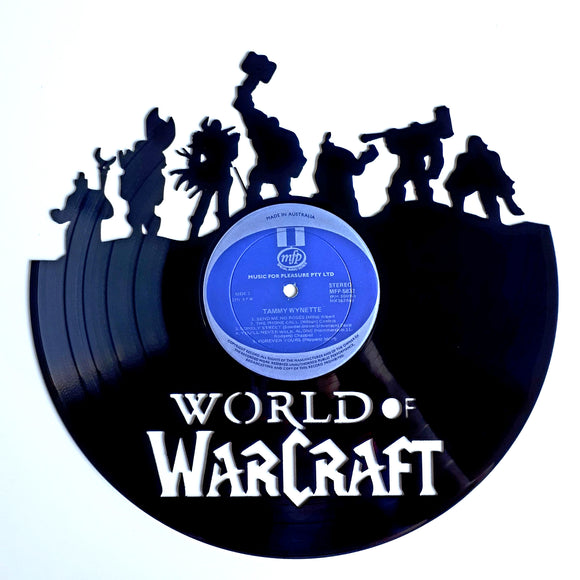 Vinyl Record Art - World of Warcraft