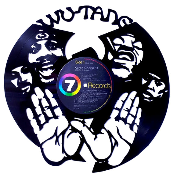 Vinyl Record Art - Wu Tang